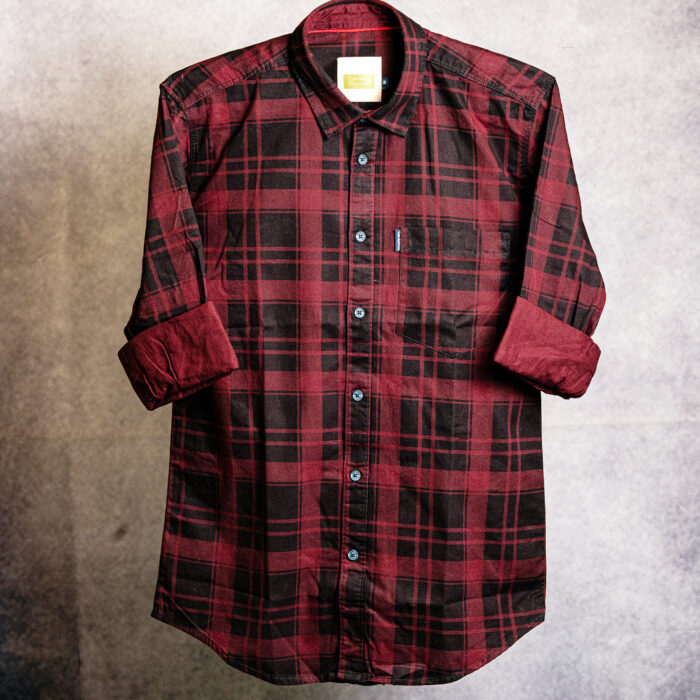 Redwood Check Flannel Cotton Shirt