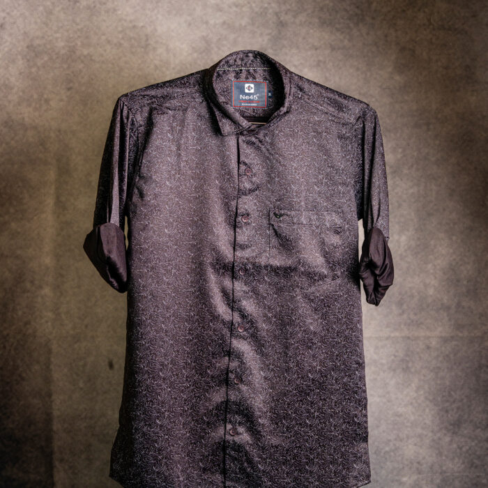 Midnight Paisley Party Shirt